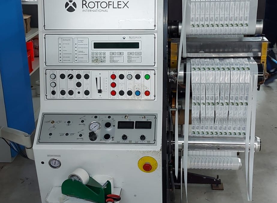 Rotoflex VSI 330 Etiketten Konfektionsmaschine